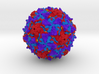 Poliovirus Type 2 1EAH 3d printed 