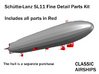 Schütte-Lanz SL11 Fine Detail parts kit 3d printed 