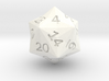 Star Cut D20 3d printed 