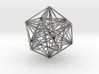 Sacred Geometry: Icosahedron with Stellated Dodeca 3d printed 