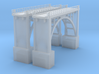 Arched Bridge 64' high 190ft 3d printed 