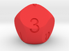 D7 3-fold Sphere Dice 3d printed 