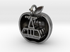Slice of Big Apple with Roosevelt Island Tram 3d printed 