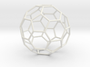 TruncatedIcosahedron 100mm 3d printed 