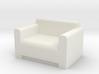 Comfy Chair OO Scale 3d printed 