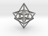 Sacred Geometry: Merkabah2 50mm 2 Nested Star Tetr 3d printed 