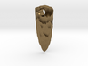spear tip stone age key fob 3d printed 