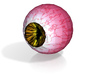 Eyeball Test Full Color Sandstone 3d printed 