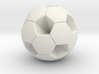 Soccer Ball (White Hexagon Body) 3d printed 
