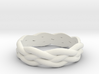 Braided Ring 6 L½ (other sizes available) 3d printed 