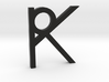 RK Logo 3d printed 