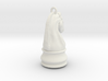 Chess Knight Earring Individual 3d printed 