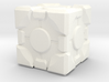 1in Companion Cube 3d printed 
