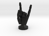 Cyborg hand posed rock 3d printed 