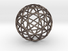 Star Cage: Sacred Geometry 12 Circles 40mm 3d printed 