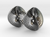 Small Perforated Chen-Gackstatter Thayer Earring 3d printed 