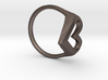 FLYHIGH: Skinny Heart Ring 13mm 3d printed 