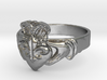 NOLA Claddagh, Ring Size 7.5 3d printed 