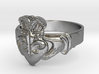 NOLA Claddagh, Ring Size 9 3d printed 