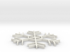 Amazing Snowflake Doily  3d printed 