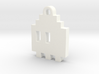 Pac Man Ghost 8-bit Earring 1 (looks L/R) 3d printed 