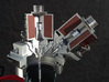 Apollo RCS Engine Head Cutaway 1:1 3d printed 