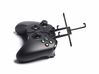 Controller mount for Xbox One & Huawei Ascend Mate 3d printed Without phone - Black Xbox One controller with Black UtorCase