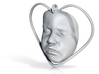 Shape Of My Heart Pendant 3d printed 