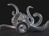 Octopus: 20cm: Ceramic iPhone and iPad mini holder 3d printed 