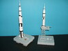 1/400 Saturn V MLP & Crawler, Apollo launch pad 3d printed My thanks to Alain for photos of his unfinished models.