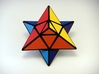 Twin TriTangle Puzzle 3d printed Hot half
