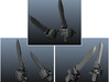 VF-11 Relámpago - Hands; Knife Wielding + Fist 3d printed 