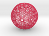 Soccer ball Abstract 3d printed 