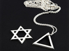 "Star of David" pendant 3d printed 