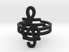 G clef string ring size 8 U.S. 3d printed 