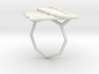 Arithmetic Ring (Size 6) 3d printed 