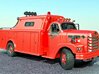 Classic Fire Rescue Truck (1:87) 3d printed Add a caption...