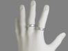 Yin Yang Ring - EU Size 62 3d printed 