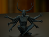 38mm Six Armed Stag 3d printed Artistic Render