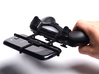 Controller mount for PS4 & Samsung Galaxy Star Pro 3d printed In hand - A Samsung Galaxy S3 and a black PS4 controller