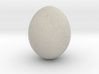 Shiny Cow Bird Egg - smooth 3d printed 