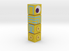 Moument Valley - The Totem figurine (colour) 3d printed 