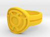 Sinestro Double Banded Sz 10 3d printed 