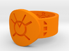 Orange Avarice FF Ring Sz 15 3d printed 