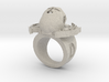 new skull ring 3d printed 