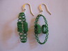 Clelie Chain Earrings 3d printed 