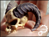 Horned Demonic Skull, Matilda 3d printed 