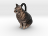 Custom Cat Ornament - Alfie 3d printed 