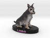 Custom Dog Figurine - Lobo 3d printed 