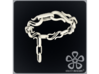 S Hook chain bracelet. 3d printed 